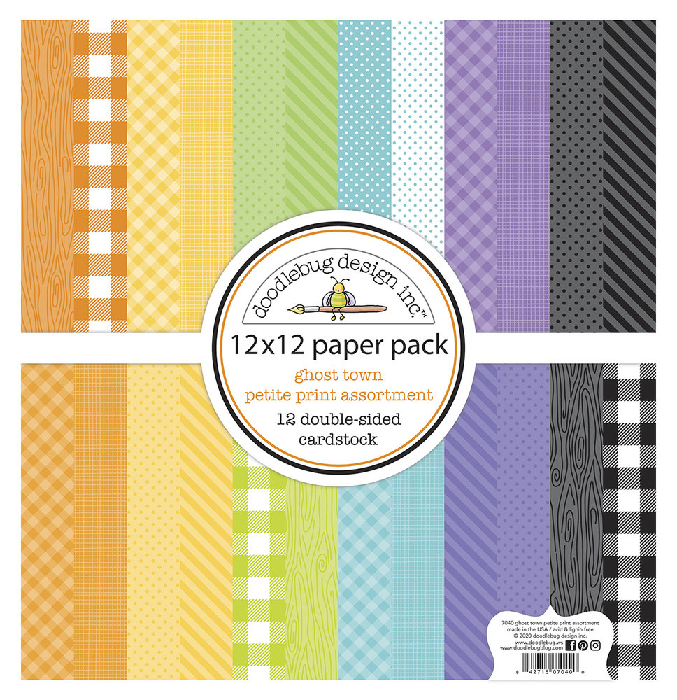 Doodlebug Design Ghost Town 12x12 Inch Petite Print Assortment Pack (7040) (DISCONTINUED) Doodlebug Design Ghost Town 12x12 Inch Petite Print Assortment Pack (7040) (DISCONTINUED)
