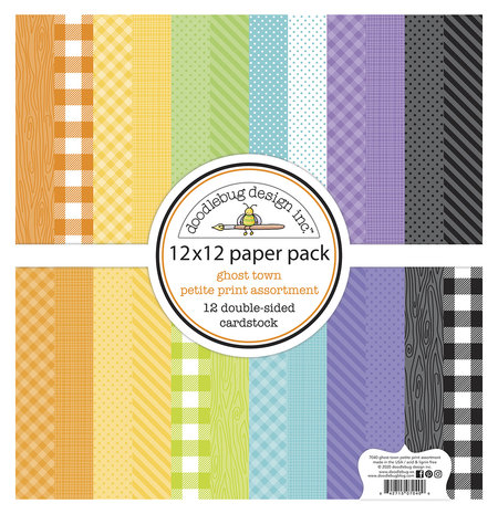 Doodlebug Design Ghost Town 12x12 Inch Petite Print Assortment Pack (7040) (DISCONTINUED) Doodlebug Design Ghost Town 12x12 Inch Petite Print Assortment Pack (7040) (DISCONTINUED)