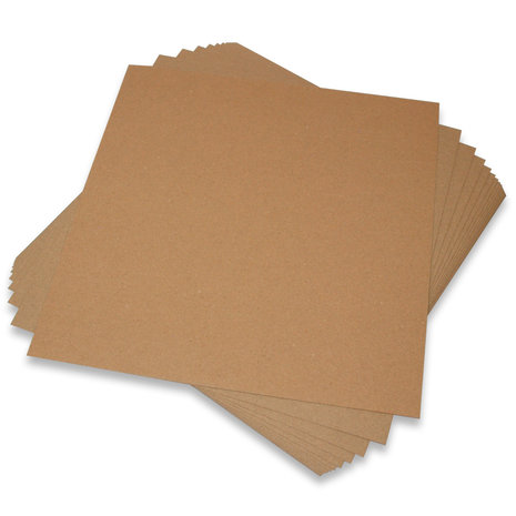 Craft UK Kraft 12x12 Inch Card (CUK2312)