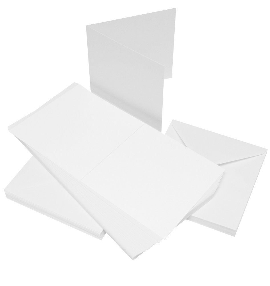 Craft UK Cards & Envelopes C5 White (CUK297)