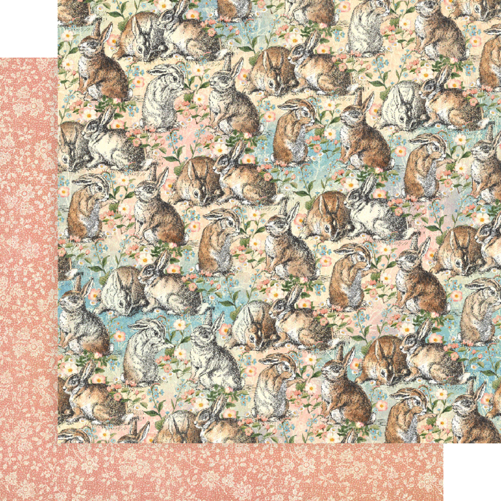 Graphic 45 Woodland Friends 8x8 Pad (4502134) (OUTLET)