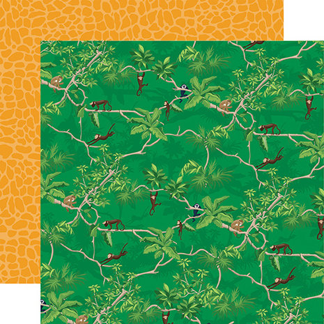 Carta Bella Zoo Adventure 6x6 Inch Paper Pad (CBZA128023) (OUTLET)