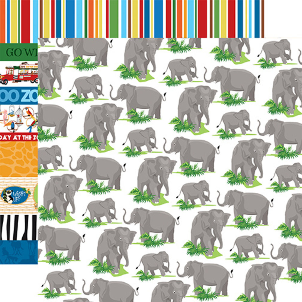 Carta Bella Zoo Adventure 6x6 Inch Paper Pad (CBZA128023) (OUTLET)