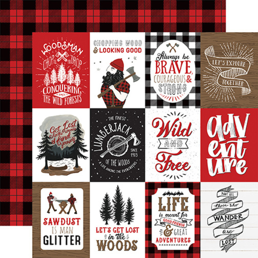 Echo Park Let's Lumberjack 12x12 Inch Collection Kit (LU225016) (DISCONTINUED)