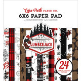 Echo Park Let's Lumberjack 6x6 Inch Paper Pad (LU225023) (DISCONTINUED)