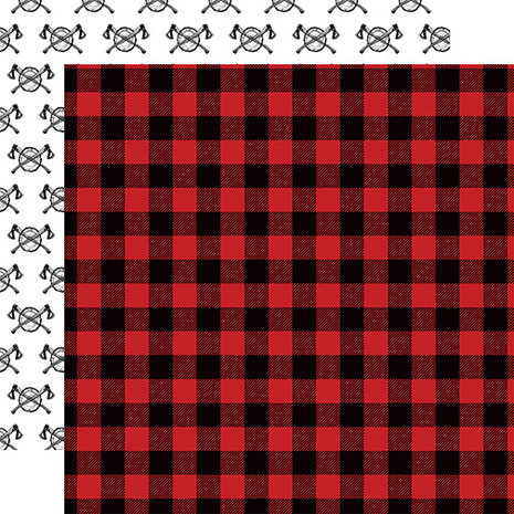 Echo Park Let's Lumberjack 6x6 Inch Paper Pad (LU225023) (DISCONTINUED) Echo Park Let's Lumberjack 6x6 Inch Paper Pad (LU225023) (DISCONTINUED)