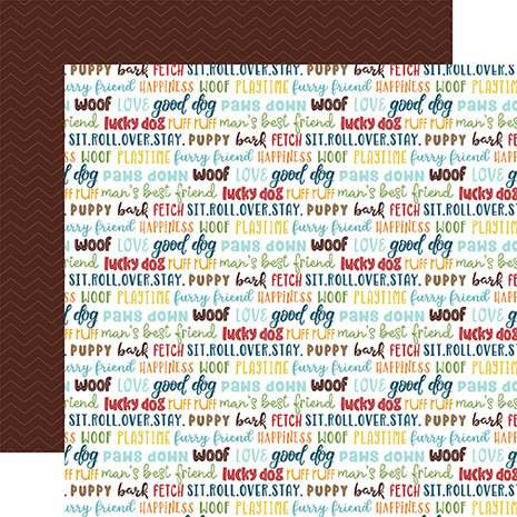 Echo Park My Dog 6x6 Inch Paper Pad (MD226023) (DISCONTINUED) Echo Park My Dog 6x6 Inch Paper Pad (MD226023) (DISCONTINUED)