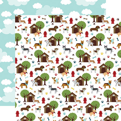 Echo Park My Dog 6x6 Inch Paper Pad (MD226023) (DISCONTINUED) Echo Park My Dog 6x6 Inch Paper Pad (MD226023) (DISCONTINUED)