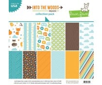 Lawn Fawn Into the Woods Remix 12x12 Inch Collection Pack (LF2386) (DISCONTINUED)