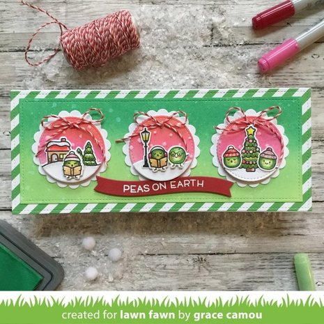 Lawn Fawn Peas on Earth Clear Stamps (LF2421) (DISCONTINUED) Lawn Fawn Peas on Earth Clear Stamps (LF2421) (DISCONTINUED)
