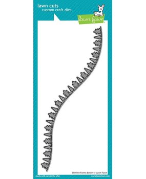 Lawn Fawn Slimline Forest Border Dies (LF2442) (DISCONTINUED)