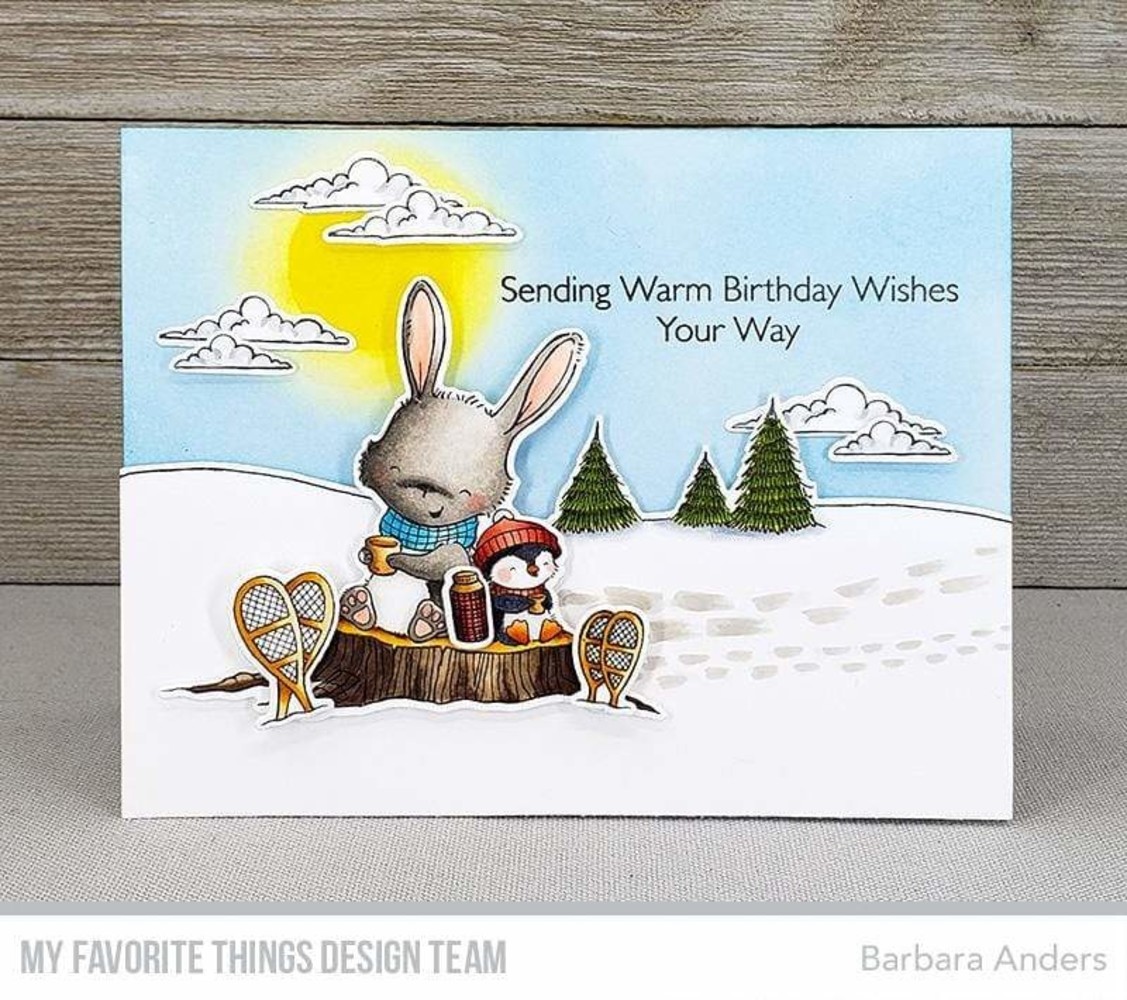 My Favorite Things Frost-Loving Friends Clear Stamps (SY-26) (OUTLET)