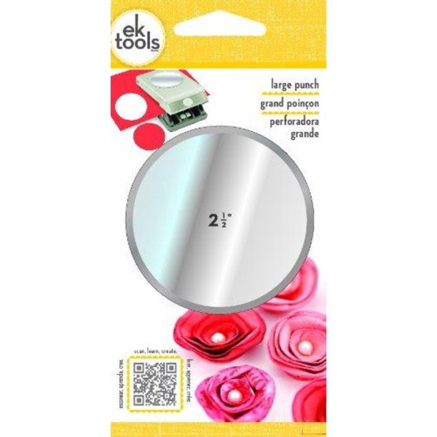 2 Inch Tulip Shape Paper Punch, Craft Hole Punch for Paper Crafts
