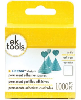 Overig / Assorted 70% Herma Vario Adhesive Squares Refill (1000pcs) (55-00058) (OUTLET)