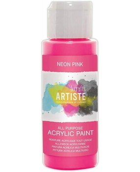 Docrafts Artiste Acrylic 59ml Neon Pink (DOA 766073)