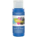 Docrafts Artiste Acrylic 59ml Neon Blue (DOA 766077)