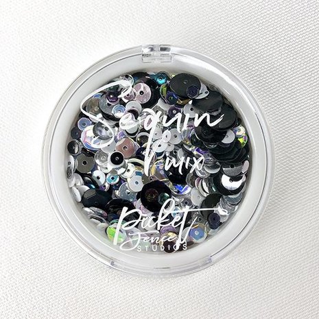 Picket Fence Studios Black Russian Sequin Mix (SQ-103) (OUTLET) Picket Fence Studios Black Russian Sequin Mix (SQ-103) (OUTLET)