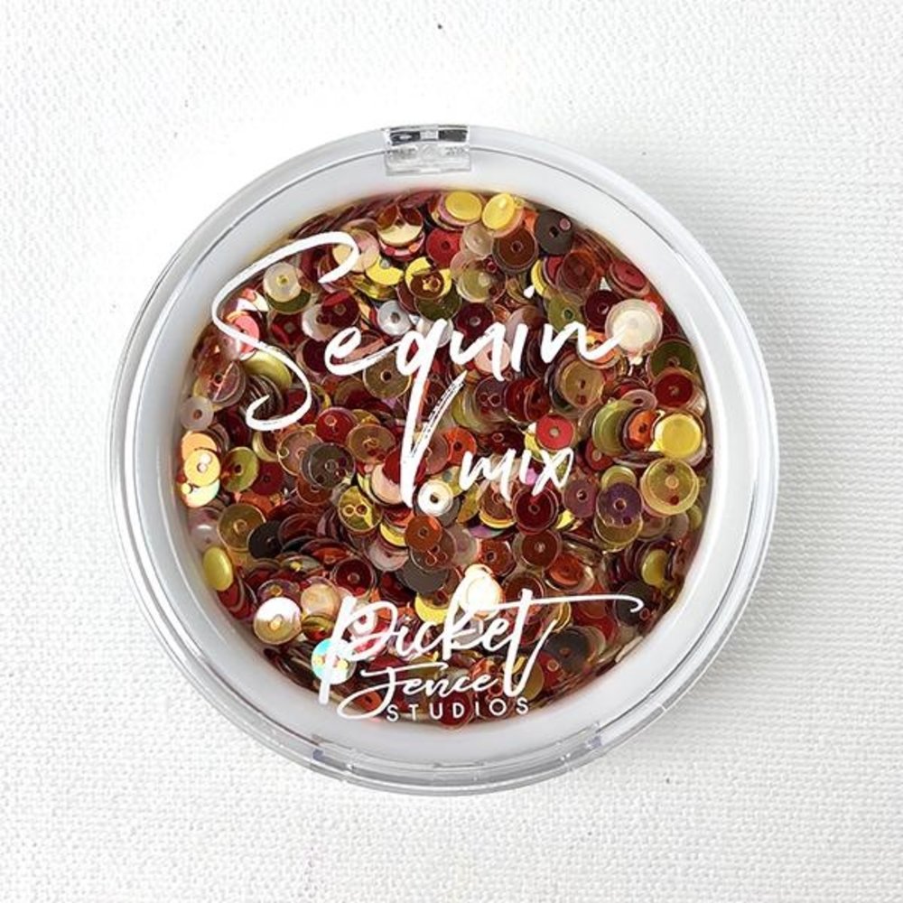 Picket Fence Studios Spiked Cider Sequin Mix (SQ-117) (OUTLET) Picket Fence Studios Spiked Cider Sequin Mix (SQ-117) (OUTLET)