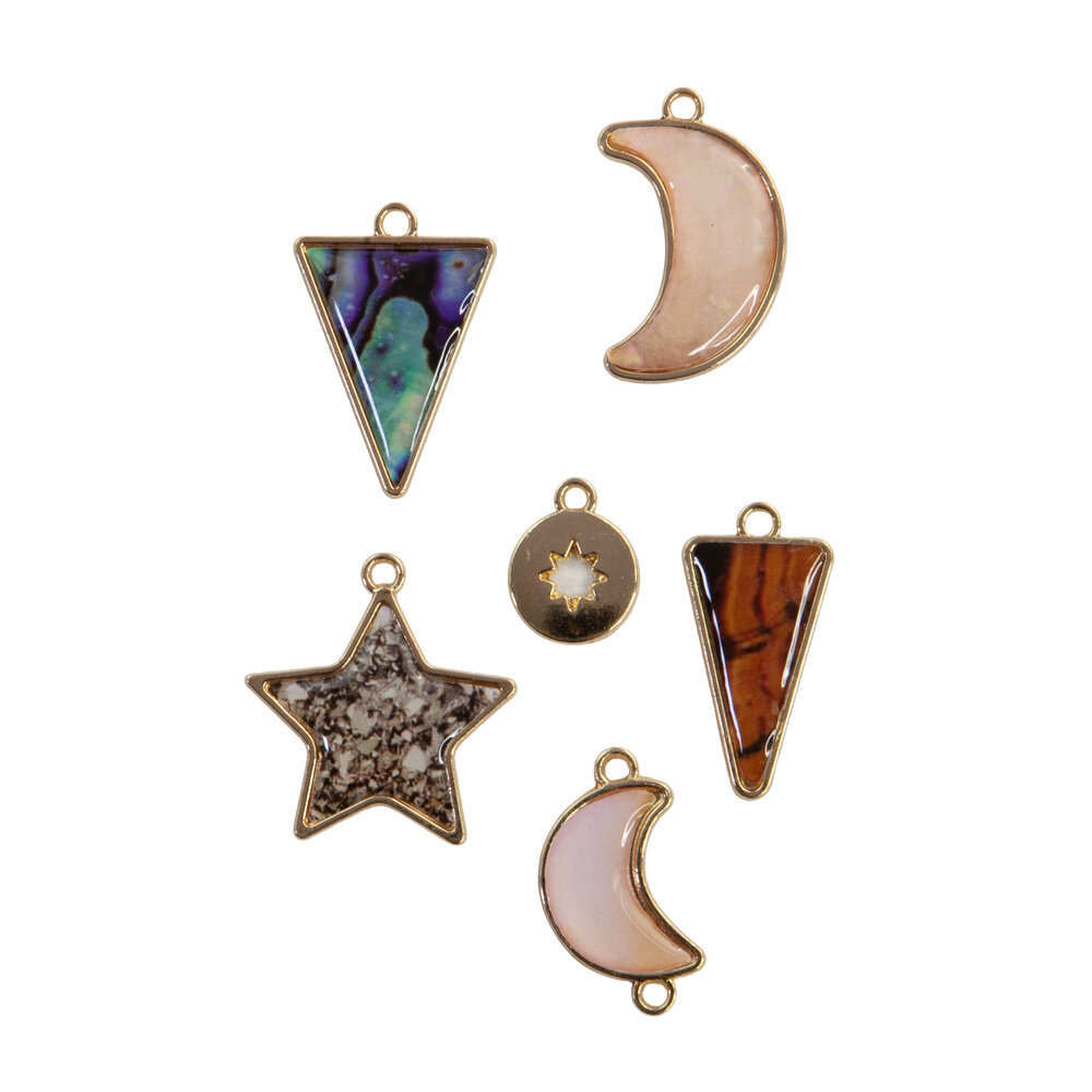 Prima Marketing Golden Desert Enamel Charms (645786) (DISCONTINUED) Prima Marketing Golden Desert Enamel Charms (645786) (DISCONTINUED)