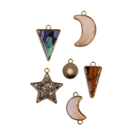 Prima Marketing Golden Desert Enamel Charms (645786) (DISCONTINUED) Prima Marketing Golden Desert Enamel Charms (645786) (DISCONTINUED)