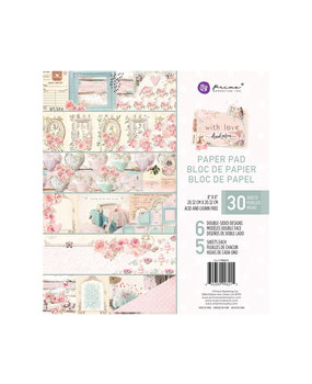 Prima Marketing With Love 8x8 Inch Paper Pad (996215) (DISCONTINUED)