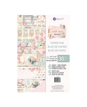 Prima Marketing With Love A4 Paper Pad (996239) (DISCONTINUED)