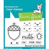 Lawn Fawn Big Acorn Clear Stamps (LF2403) (DISCONTINUED)