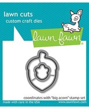 Lawn Fawn Big Acorn Dies (LF2404) (OUTLET)