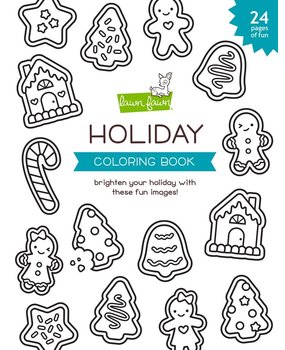 Lawn Fawn Holiday Coloring Book (LF2400) (OUTLET)