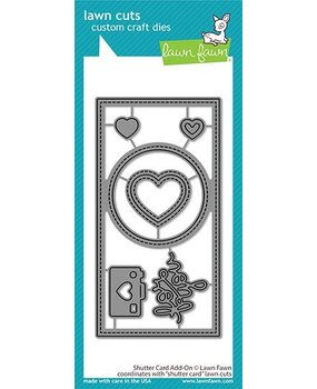 Lawn Fawn Shutter Card Add-On Dies (LF2433) (DISCONTINUED)