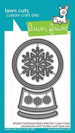 Lawn Fawn Shutter Card Snow Globe Add-On Dies (LF2434) (DISCONTINUED)