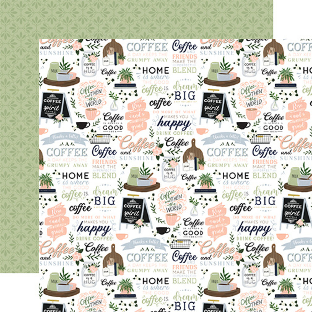 Echo Park Coffee & Friends 12x12 Inch Collection Kit (CF230016) (DISCONTINUED) Echo Park Coffee & Friends 12x12 Inch Collection Kit (CF230016) (DISCONTINUED)