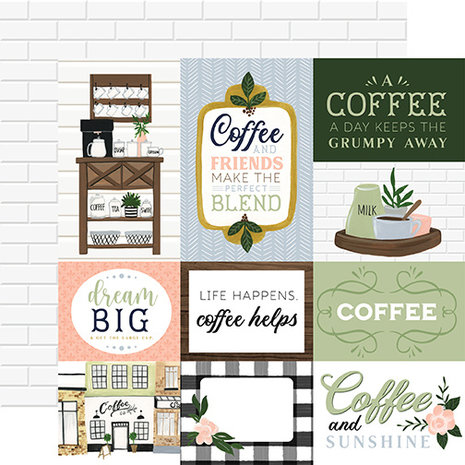 Echo Park Coffee & Friends 12x12 Inch Collection Kit (CF230016) (DISCONTINUED) Echo Park Coffee & Friends 12x12 Inch Collection Kit (CF230016) (DISCONTINUED)