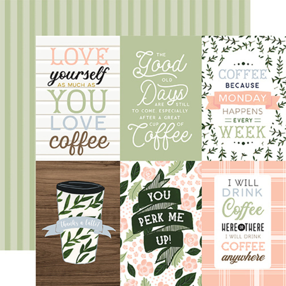 Echo Park Coffee & Friends 12x12 Inch Collection Kit (CF230016) (DISCONTINUED) Echo Park Coffee & Friends 12x12 Inch Collection Kit (CF230016) (DISCONTINUED)
