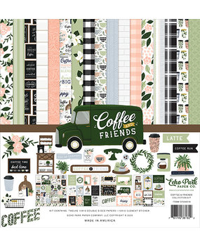 Echo Park Coffee & Friends 12x12 Inch Collection Kit (CF230016) (DISCONTINUED) Echo Park Coffee & Friends 12x12 Inch Collection Kit (CF230016) (DISCONTINUED)