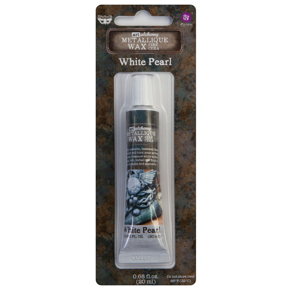 Finnabair Art Alchemy Metallique Wax White Pearl (968380)