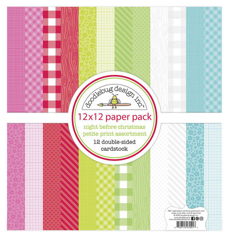 Doodlebug Design Night Before Christmas 12x12 Inch Petite Print Paper Pack (7041) (DISCONTINUED) Doodlebug Design Night Before Christmas 12x12 Inch Petite Print Paper Pack (7041) (DISCONTINUED)