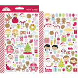 Doodlebug Design Night Before Christmas Mini Icons Sticker (7049) (DISCONTINUED)