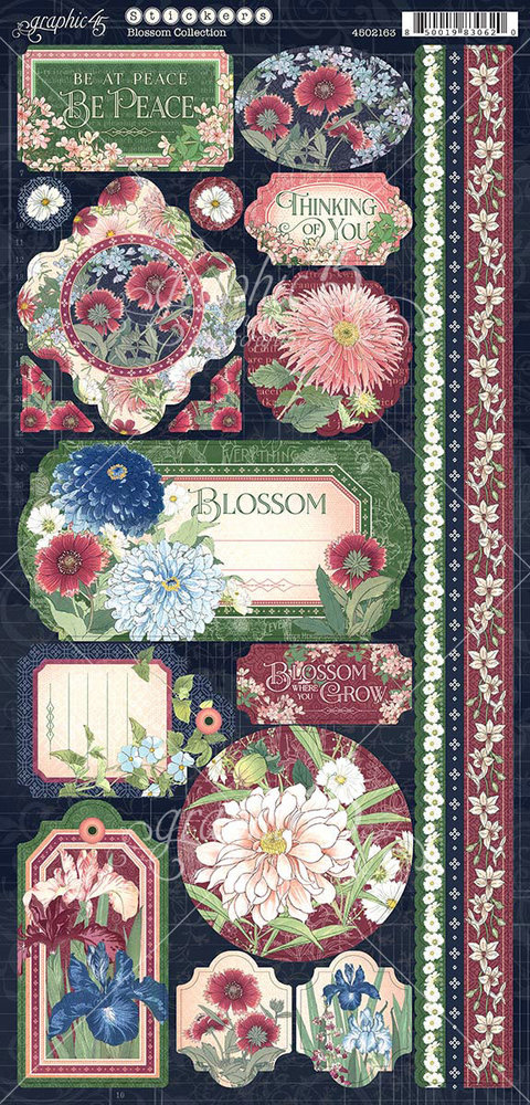 Graphic 45 Blossom Stickers (4502163) (OUTLET)
