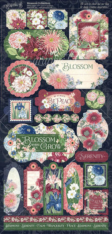 Graphic 45 Blossom Stickers (4502163) (OUTLET)