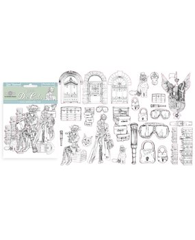 Stamperia Clear Die Cuts Lady Vagabond (DFLDCP02) (DISCONTINUED)