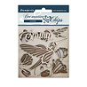 Stamperia Decorative Chips Spring (SCB21) (DISCONTINUED)