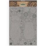 Stamperia Greyboard A4 Sir Vagabond Owl (KLSPDA417) (DISCONTINUED)