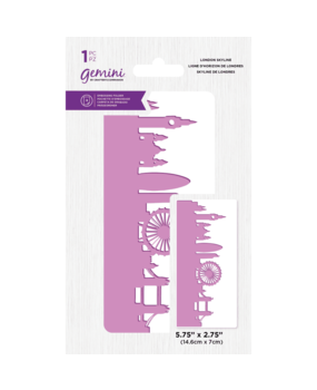 Gemini Best of British London Skyline Embossing Folder (GEM-EF5-BOBLS) (DISCONTINUED)