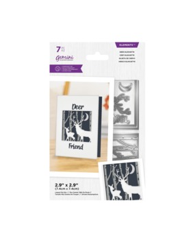 Gemini Deer Silhouette Elements Dies (GEM-MD-ELE-DESI) (DISCONTINUED)