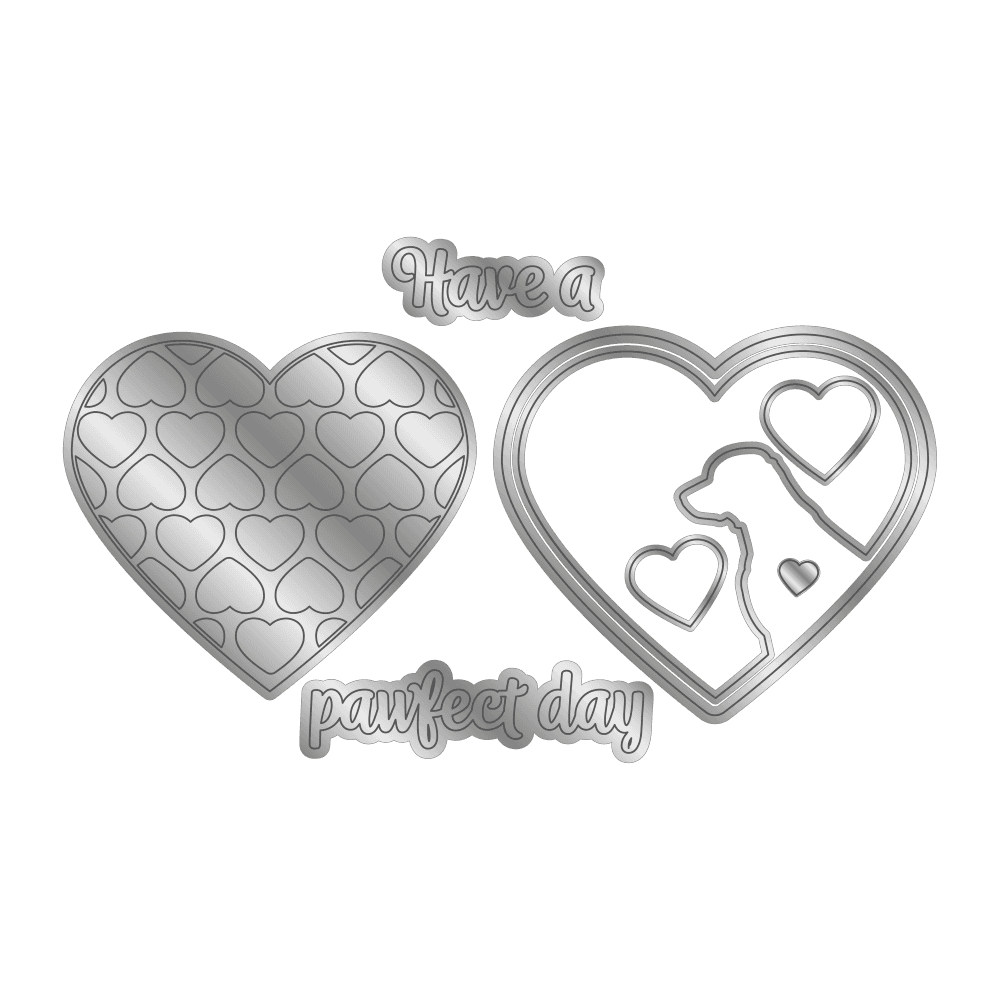 Gemini Dog Silhouette Elements Dies (GEM-MD-ELE-DOSI) (DISCONTINUED)