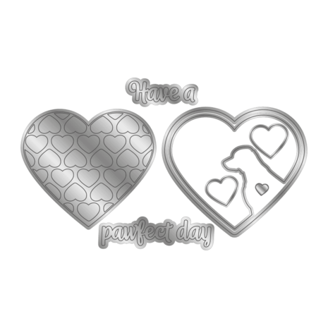 Gemini Dog Silhouette Elements Dies (GEM-MD-ELE-DOSI) (DISCONTINUED)