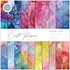 Essential Craft Papers 12x12 Inch Paper Pad Ink Drops Vivid (CCEPAD013)