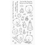My Favorite Things Blastoff Buddies Clear Stamps (CS-530) (OUTLET)