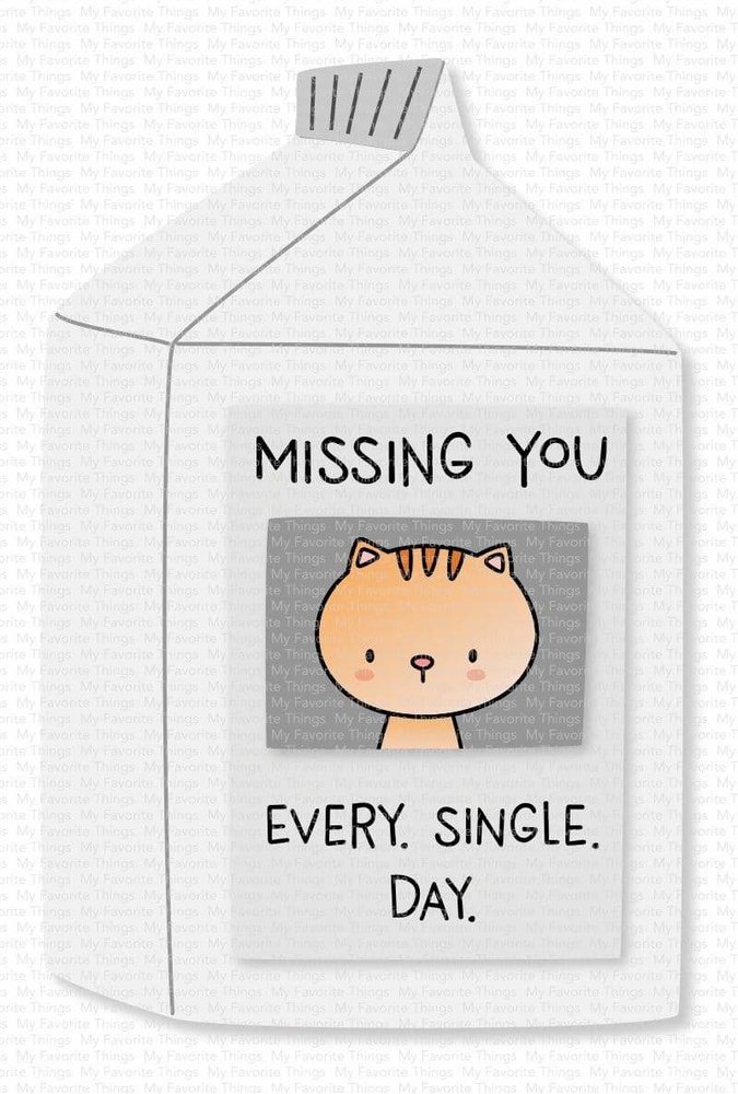 My Favorite Things Missing You Every Single Day Clear Stamps (CS-523) (OUTLET) My Favorite Things Missing You Every Single Day Clear Stamps (CS-523) (OUTLET)